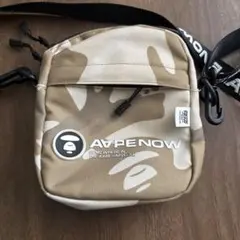 AAPE NOW カモフラージュ ショルダーバッグ