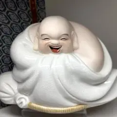 中国美術　景徳鎮布袋置物　高さ約24㎝ 東Y7-0520⑤ 中国美術 景徳鎮布袋置物 高さ約24㎝ 東Y7-0520⑤ - メルカリ