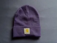 Carhartt ニット帽　ネイビー