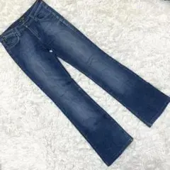アルマーニジーンズ ARMANI JEANS デニム ジーンズ セミフレア