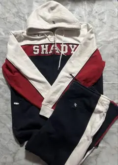 超希少激レアSHADY 2XL トレーナー ベルベットセットアップhip hop