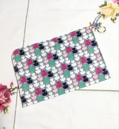 《ハンドメイド》マルチポーチ・ダブルポケット