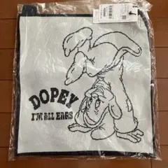 新品！！JUNRED 別注　ディズニー　ドーピー　プリーツニットエコバッグ