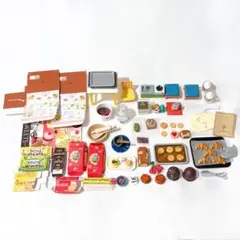 リーメント ガチャ ミニチュアセット パン クッキー お菓子 スイーツ 森永