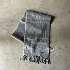 ポールスミスPaul Smithロゴ刺繍マフラーイギリス製 高品質