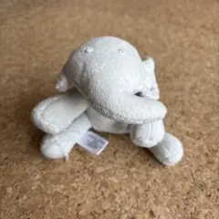 BAREFOOT DREAMS ホワイトゾウ ぬいぐるみ