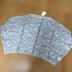 【新品未使用】かやキノミスモックワイド　銀ねず