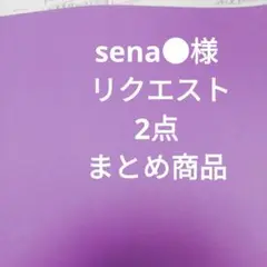 sena●様 リクエスト 2点 まとめ商品