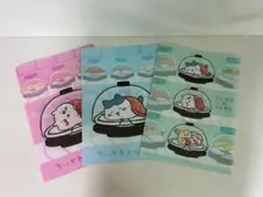 ちいかわ　くら寿司　クリアファイル　3枚まとめ