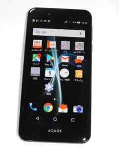 SHARP AQUOS U SHV37 ブラック au版
