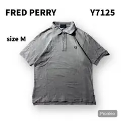 【即購入OK】FRED PERRY 半袖ポロシャツ　サイズM グレー