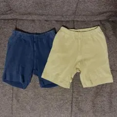 【無印良品】ポケット付きショートパンツ 90cm 2点セット