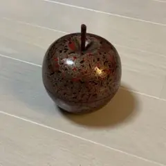 津軽塗り　印鑑入れ　林檎 りんご菓子器 唐塗 | 津軽塗 小林漆器のネット通販