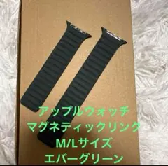 アップルウォッチ用　純正　マグネティックリンク　M/Lサイズ　エバーグリーン