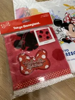 新品未使用 ディズニー ミニー ミニタオル