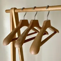 無印良品 木製ハンガー 3本セット