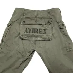 AVIREX モンキーパンツ ミリタリー カーゴパンツ エアロクルーパンツ B系