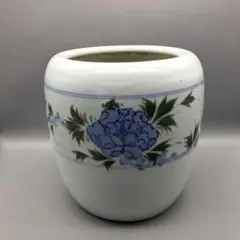 瀬戸焼　古瀬戸　染付　花文　蝶三足　大火鉢　大香炉　M　R8176B 2025年最新】瀬戸 火鉢の人気アイテム - メルカリ