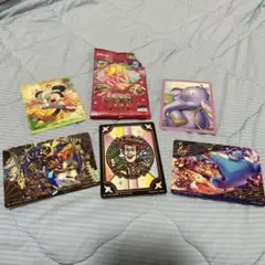 ディズニーキャラクターカード 6枚セット