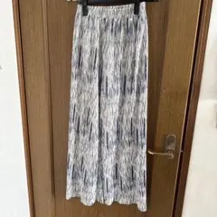 ストライプ ワイドパンツ Mサイズ