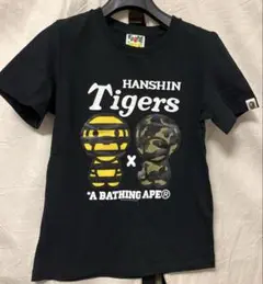 【再値下げ❗️】a bathing ape 阪神タイガース コラボパーカー 阪神タイガース - 【お値下げ】阪神タイガース/金本知憲