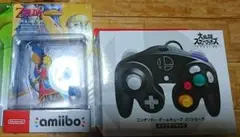 amiibo ゼルダu0026ロフトバード+ゲームキューブコントローラースマブラBK