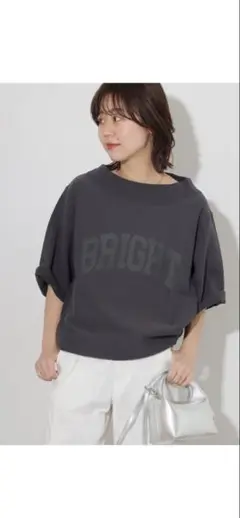JOURNAL STANDARD relumeブライトオフショルロゴスウェット