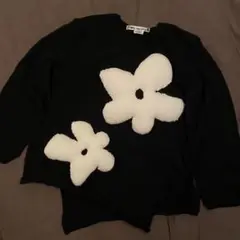 COMME des GARCONS ニット セーター 花 レア