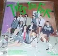 TWICE 4thアルバム「THIS IS FOR」輸入盤CD