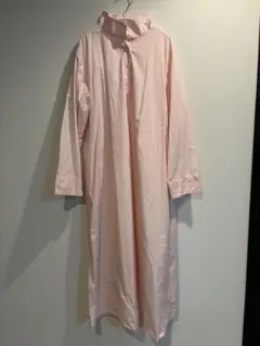 スタジオクリップ　シャツワンピース　ピンク
