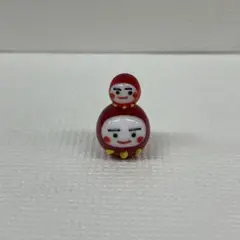 ガラス細工　だるま親子