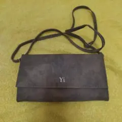 Ys グレー ショルダーバッグ