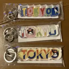 【非売品】ヤクルトスワローズ TOKYOアクリルブロックキーホルダー（全3種）