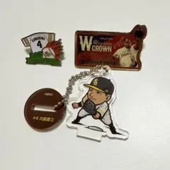川島慶三 デスパイネ　アクリルキーホルダー　ピンバッチ