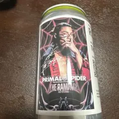 PRIMAL SPIDERオリジナル ラベル缶　ラベル　RIKU サインあり