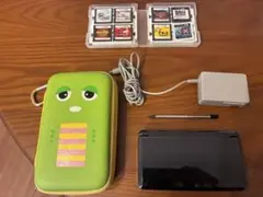 動作確認　初期化済みニンテンドー3DS本体　ソフト付属