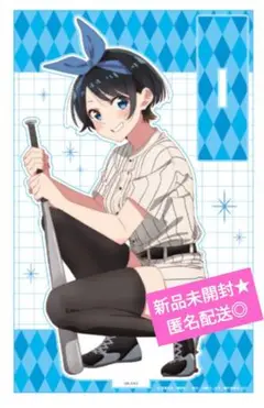 彼女、お借りします 更科 瑠夏 アクリルスタンドベースボールユニフォームver.