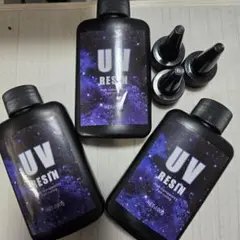 UVレジン 100g×3 高透明度 速硬化
