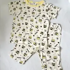 宇宙なんちゃらこてつくん　パジャマ 総柄 半袖セット 100cm 上下綿100