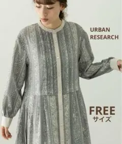 URBANRESEARCH ミュルーズプリントワンピース FREE