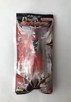 【新品未開封】ソフビヒーロー　騎士竜戦隊　キュウレンジャー　レッド