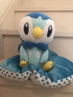 ポッチャマ ぬいぐるみ ハート型クッション付き
