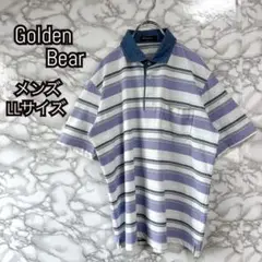 Golden Bear メンズ ポロシャツ LLサイズ ゴールデンベアー