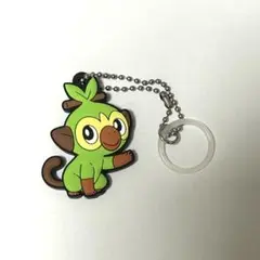 ポケモン　サルノリ　ラバーマスコット　ゲームソフト店舗購入特典