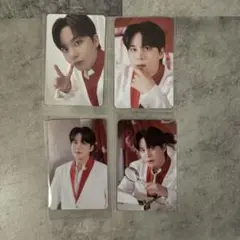 ATEEZ ジョンホ ANITEEZ ランダム トレカ 4枚 セット ジョンベア