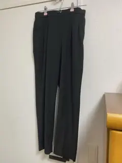 GLOBAL WORK ウツクシルエットパンツ L ブラック