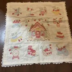刺繍　キッチン柄　カバー