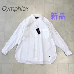 Gymphlex★新品★ボタンダウンオックスシャツ