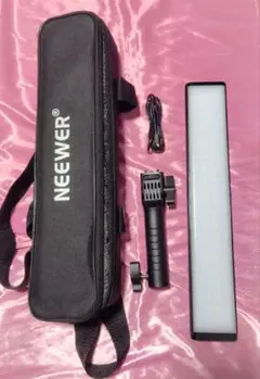 中古美品■NEEWER RGBスティックライト LEDビデオライト　コスプレ等