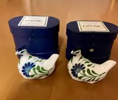 DANSK ダンスク セージソングシリーズ トリの置物　2個セット